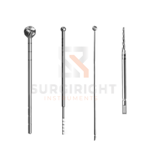 Điện bóng khoan bitl hình bầu dục BUR sử dụng y tế Cyclone BUR nha khoa cột sống dụng cụ phẫu thuật - Product Image 1