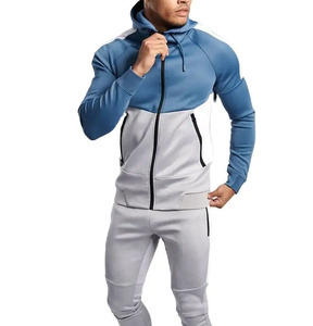Chándal OEM personalizado de talla grande para hombre, ropa de gimnasio ajustada, chándal de invierno para yoga y calle, chándales sublimados ecológicos al por mayor - Product Image 4