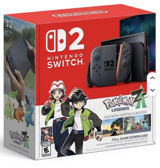 BEST BUY On Nintendos Switch 2 Pokemoons Legends Z-A Console With Games.