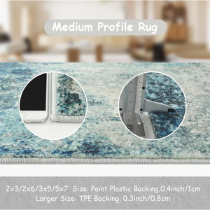 Alfombra de Chenilla de Lujo Ultra Suave y Antideslizante, Alfombra Medallón Tufted de 4m Personalizable y Lavable para Decoración de Dormitorio y Sala de Estar - Product Image 6