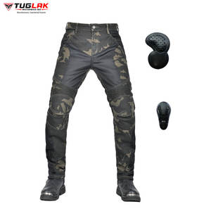 Pantalon en jean camouflage pour moto en gros/Pantalon de course de moto de qualité supérieure sur mesure - Product Image 1