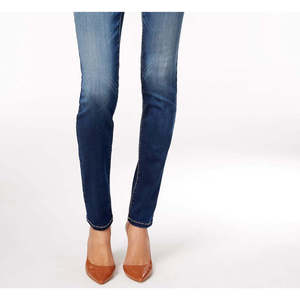 INC International Concepts Jeans da donna taglia piccola 6 blu skinny a tubino in denim elasticizzato traspirante, stile semplice e alla moda - Product Image 3