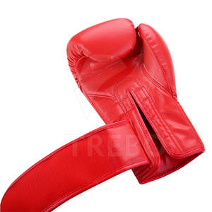 Guantes de boxeo MMA de alta calidad Equipo de entrenamiento personalizable con función de muñeca con cordones Hecho de cuero duradero - Product Image 5