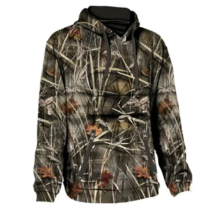 OEM ODM Service Breathable UV Protection Cotton Polyester <b>Camouflage</b> Hoodie Unisex Hunting Wear Vintage Style Sweatshirts - Product Image 1
