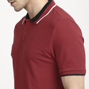 Camiseta Polo de Golf para Hombre, Nueva, de Marca OEM, al por Mayor, de Poliéster y Algodón, Uniforme Informal, con Logotipo Bordado e Impresión Personalizada, 2024 - Product Image 4