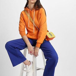 Sudaderas Casuales de Invierno para Mujer, 100% Algodón, Mangas Largas, Transpirables, con Logotipo Frontal en Color Personalizado, Gran Venta - Product Image 4