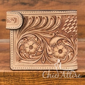 Porte-cartes minimaliste et mince, portefeuille en cuir véritable super fin pour hommes, porte-monnaie à deux volets avec magnétisme, vente en gros - Product Image 1