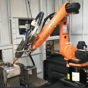 Bras robotisé industriel KUKA KR210 R2700 à 6 axes, moteur PLC, charge utile de 210 kg, portée de 2700 mm, garantie d'un an pour les applications de palettisation - Product Image 5