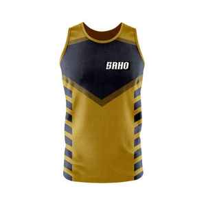 Supplier of GAA training vests from Pakistan offering flexible size breathable material and custom printing options - Product Image 2