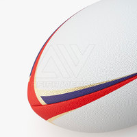 Pelota de Rugby de tamaño oficial de la mejor calidad y duradera, al mejor precio al por mayor, pelota de Rugby de secado rápido 2024
