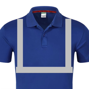 Camiseta Polo de Seguridad Reflectante de Primera Calidad con Protección UV y Tejido Ligero para Ropa de Trabajo de Verano - Product Image 2