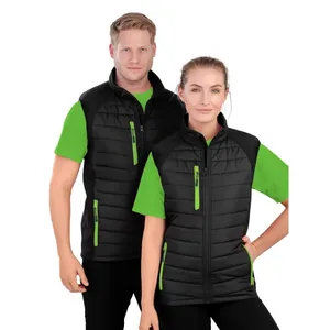 <b>Black</b> Compass Sustainable Fishing <b>Vest</b> Softshell with Compass Design Eco-Friendly Merchandising - Product Image 2