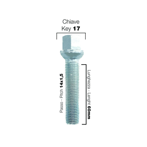 Kit distanziali ruota 2X15mm + 2X20mm con bulloni - Product Image 4