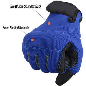 Gants de travail de sécurité avec logo personnalisé Gants de mécanicien résistants aux produits chimiques très résistants Gants industriels anticoupure - Product Image 4