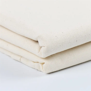 Bán buôn greige vải Polyester dệt đồng bằng vải màu xám vải trắng cho áo khoác và quần - Product Image 1