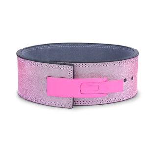 เข็มขัดคันโยกหนังสำหรับใช้ในโรงยิมเข็มขัดคันโยกหนังสีทึบดีไซน์ตามสั่ง2025 - Product Image 1