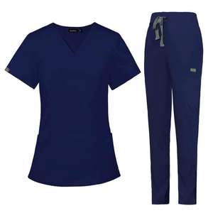 Uniformes de gommage médicaux femmes gommage infirmière uniforme haut pour hôpital OEM Service gommage infirmière - Product Image 5