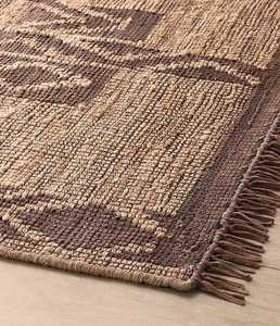Custom Eco-Friendly Natural Jute Jacquard Flatweave Carpets Hand <b>Braided</b> Loop Pile for Hotel & Home Indoor Rugs Decoration - Product Image 5