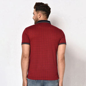 เสื้อโปโลสำหรับผู้ชายเสื้อโปโลผ้าฝ้าย100% ดีไซน์ใหม่โลโก้ตามสั่ง - Product Image 5