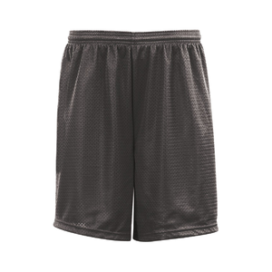 Shorts Bermuda en maille polyester rouge pour homme, taille mi-haute, fermeture élastique, vêtements de sport décontractés - Product Image 6