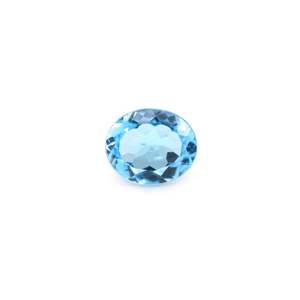 Topacio Azul Suizo Natural de 5 Quilates, Gema Facetada con Corte Corazón, Esmeralda, Ovalado, Cojín, Marquesa y Cuadrado, Tratado Térmicamente - Product Image 1