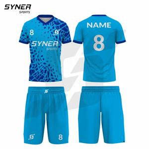 Uniforme de Fútbol Profesional Personalizado de Alta Calidad, Ecológico, Ligero, de Secado Rápido, 100% Poliéster, Jersey de Fútbol Digital - Product Image 2