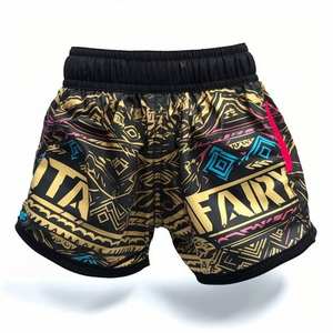 Bañadores de Boxeo Tailandés con estampado personalizado de alta calidad, equipo de lucha MMA personalizable para adultos, Bóxer, ropa de artes marciales, pantalones cortos de Muay Thai - Product Image 4