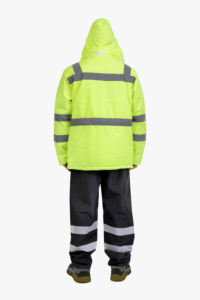 High Visibility Breathable Comfortable Workwear Vest Reflective <b>Strips</b> Customizable Jacket Logo Bulk Supply - Product Image 3