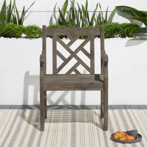 Sillón de jardín renacentista a mano para exteriores, madera de teca, Suar, caoba, exterior, minimalista, Simple, uso moderno, muebles 1612560 - Product Image 3