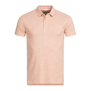 Polo informal de alta calidad con cuello redondo para hombre, fábrica de secado rápido, venta al por mayor, diseño personalizado, estampado de moda, talla grande, nueva colección - Product Image 3