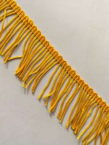 Jupe de danse en satin polyester de 10 cm avec frange en dentelle à pompons de 4 pouces, colorée, pour vêtements, sacs, rideaux décoratifs - Product Image 3