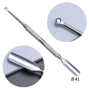 Dual-End Stainless Steel Durable Nail Cuticle Pusher Tool #38 Reusable Manicure & Pedicure Instrument - Product Image 5