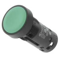 Bouton poussoir monolithique Schneider Harmony XB7 1NO 1NC IP65 22mm en plastique à retour par ressort