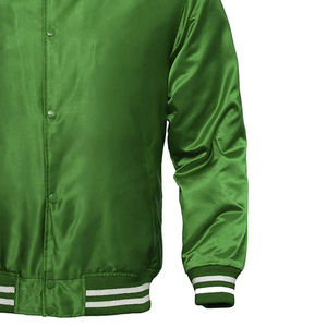 Chaqueta universitaria de satén de alta calidad para hombre, fabricación profesional, precio barato al por mayor para el invierno - Product Image 6