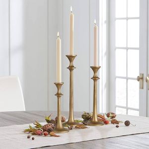 Superbe bougeoir en métal glamour pour Noël, mariage, événement, décor, couleurs et tailles personnalisables - Product Image 5
