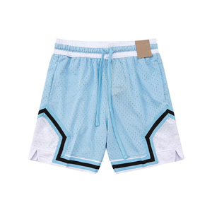 กางเกงกีฬาขาสั้นของผู้ชายกางเกงขาสั้นตาข่ายระบายอากาศปรับแต่งได้ - Product Image 2