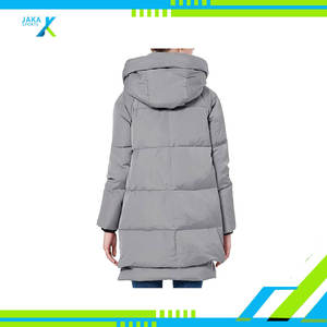 Manteau d'hiver matelassé écologique pour femmes ArcticWarm, parka longue à capuche, vêtements d'extérieur chauds, mode décontractée tendance - Product Image 3