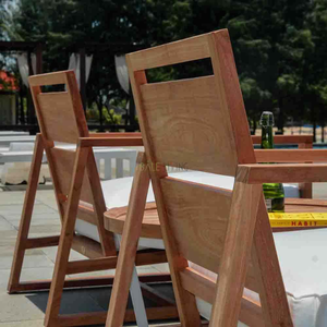 Chaise Cattalina Bali en bois massif, chaise de jardin confortable de la meilleure qualité d'Indonésie - Product Image 4