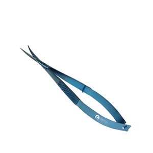 QNQ Hit Castroviejo Manual Micro cápsula membrana corneal tijeras titanio inoxidable para oreja ojo nariz garganta cirugía - Product Image 1