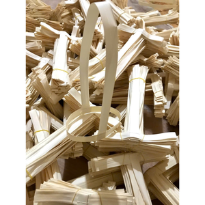 Porte-gobelet pour porte-gobelet jetable à emporter avec poignée | Rotin de bambou/jonc de mer/paille. - Product Image 2