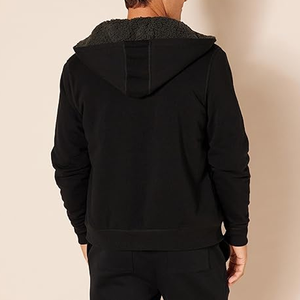 Sweat à capuche unisexe à fermeture éclair fabriqué en usine, prix abordable, style professionnel, streetwear d'automne, 100% coton respirant, brodé - Product Image 5