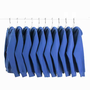 2025 logotipo propio personalizado cordón azul 280 320 340 360 400 Gsm Sudadera con capucha en blanco 80 algodón 20 poliéster Polar Fleece Hoodie - Product Image 4