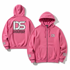 Vente en gros de haute qualité 100% coton sweat à capuche zippé surdimensionné respirant écologique unisexe vêtements d'hiver couleur personnalisable - Product Image 1