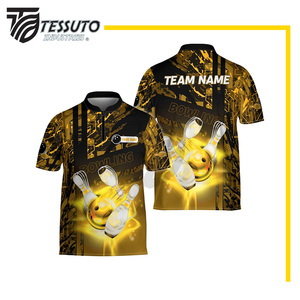 Respirant hommes bols de pelouse uniforme confortable vêtements de Sport Anti-rides prix raisonnable hommes bols de pelouse uniforme avec poids léger - Product Image 3