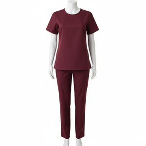Uniformes d'allaitement femmes gommage ensemble haut pantalon infirmière chirurgicale médicale vêtements de travail gommages cliniques conçus pour les professionnels - Product Image 3