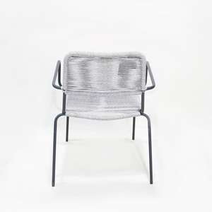 Chaise de salle à manger d'extérieur CH-Factory avec coussins élégants Chaise de jardin réglable - Product Image 2