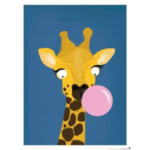 Affiche pour chambre d'enfant style design moderne, ensemble Afrique de 3 affiches 30 x 40 cm - Product Image 1