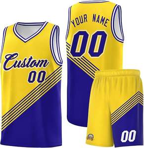 Conjunto de uniformes de baloncesto | Número de nombre personalizado | Tela de secado rápido | Proveedor mayorista de fábrica - Product Image 5