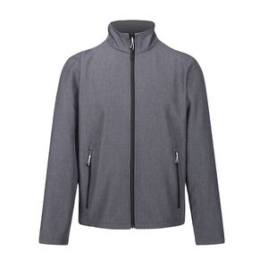 Chaqueta de caparazón blando transpirable OEM para hombre, chaqueta de caparazón blando resistente al agua y al viento para exteriores de alta calidad con logotipo 2026 - Product Image 3