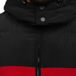 Chaleco Acolchado de Lana para Hombre, Estilo Urbano, Chaqueta de Invierno Cálida, Diseño de Burbujas - Product Image 6